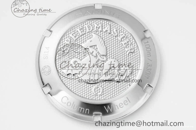 0320 Speedmaster Racing Master SS HKF Best Edition Black Dial on SS Bracelet A Versatile 7810